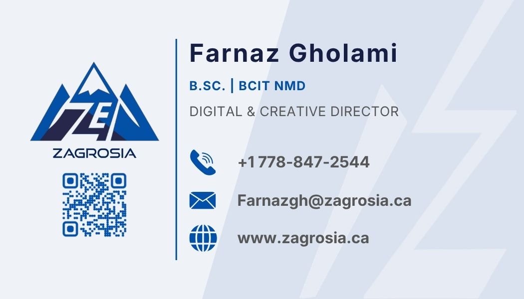 Business card — After (Back)